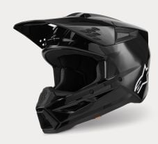 Buy Alpinestars SM3 Solid Helmet ECE06/DOT Black Glossy Size L by Alpinestars for only $229.95 at Racingpowersports.com, Main Website.