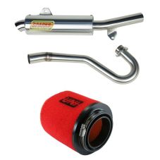 Buy Sparks Racing X6 Race Core Exhaust Uni Dual Stage Air Filter Honda TRX450R 04-05 by Sparks Racing for only $637.95 at Racingpowersports.com, Main Website.