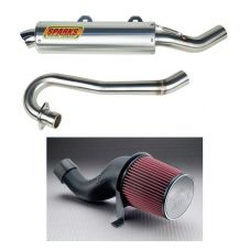 Buy Sparks Racing X6 Race Core Exhaust Fuel Customs Intake System Yamaha YFZ450 by Sparks Racing for only $850.95 at Racingpowersports.com, Main Website.