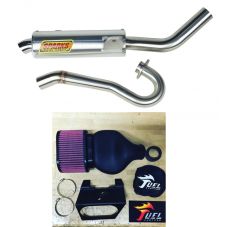 Buy Sparks Racing X6 Race Core Exhaust Fuel Customs Intake Suzuki LTR450 2006-2011 by Sparks Racing for only $800.95 at Racingpowersports.com, Main Website.
