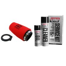 Buy Uni Dual Stage Air Filter Kit Yamaha Warrior 350 Wolverine 350 Grizzly 600 by Uni Filter for only $47.24 at Racingpowersports.com, Main Website.