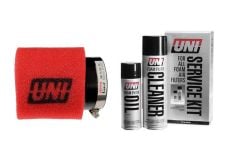 Buy Uni Filter Clamp On Dual Stage 15 Angle I.D. 2 1/2 O.D. 4 LG. 4 + Cleaning Kit by Uni Filter for only $41.15 at Racingpowersports.com, Main Website.