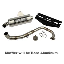 Buy Sparks Racing X-6 Stainless Steel Exhaust System 10-17 Polaris RZR 170 Aluminum by Sparks Racing for only $599.95 at Racingpowersports.com, Main Website.
