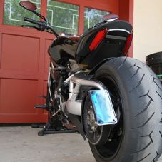 Buy New Rage Compatible with Ducati XDiavel Side Mount License Plate 2 Position by New Rage Cycles for only $175.00 at Racingpowersports.com, Main Website.