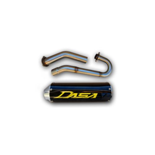 Buy Dasa Exhaust Full System Clasic Ed. Suzuki LTR450 Black/Brush/Yellow by Dasa Racing for only $679.95 at Racingpowersports.com, Main Website.