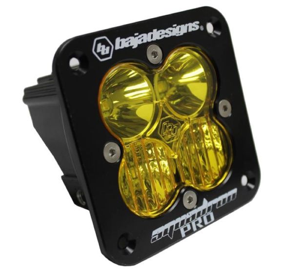 Buy Baja Designs Squadron PRO Flush Universal LED Light Driving Combo Amber Lens by Baja Designs for only $247.95 at Racingpowersports.com, Main Website.