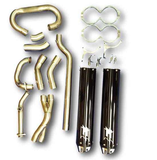 Buy Empire Industries Full System Duals Cyclone KAW KFX 650-750 2005 + by Empire Industries for only $1,398.00 at Racingpowersports.com, Main Website.