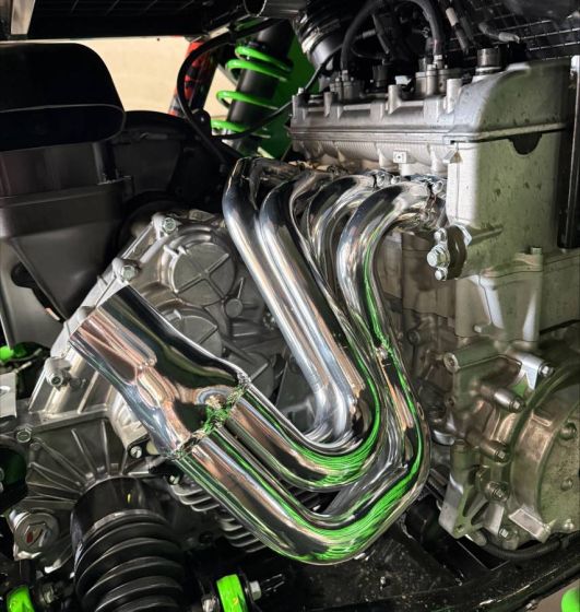 Buy Gibson Performance for KAWASAKI TERYX H2 4 FULL EXHAUST, CHROME CERAMIC #99011 by RacingPowerSports for only $1,634.96 at Racingpowersports.com, Main Website.