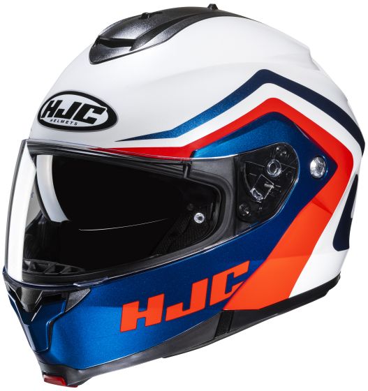 Buy HJC Helmet C91/C91 plus NEPOS MODULAR HELMET MC-21 LARGE STREET BIKES by HJC Helmets for only $199.99 at Racingpowersports.com, Main Website.