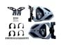 Buy Chupacabra Cuero Race Silver Pair 1.5" Clamp + Baja Squadron 2.0 Sport wide Amber by Chupacabra Offroad for only $659.94 at Racingpowersports.com, Main Website.