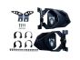 Buy Chupacabra Cuero Race Black Pair 1.5" Clamp + Baja Squadron 2.0 Sport wide Clear by Chupacabra Offroad for only $649.94 at Racingpowersports.com, Main Website.