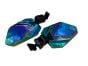Buy Chupacabra Cuero Pro Oil Slick Mirror Pair + 2.0" Clamp by Chupacabra Offroad for only $239.99 at Racingpowersports.com, Main Website.
