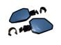 Buy Chupacabra Cuero Pro Black Mirror Pair + 1.75" Clamp by Chupacabra Offroad for only $209.99 at Racingpowersports.com, Main Website.
