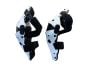 Buy Mobius X8H Hybrid Knee Support Mx (PAIR) White / Black Large / X-L - OPEN BOX by Mobius for only $169.95 at Racingpowersports.com, Main Website.