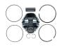 Buy CP Carrillo Yamaha YFZ450R YFZ450 M1002 13.75:1 Piston Kit by CP Carrillo for only $236.95 at Racingpowersports.com, Main Website.