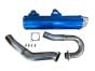 Buy Dasa Exhaust Full System Clasic Ed. Yamaha YFZ450R Blue/Brush/Grey by Dasa Racing for only $679.95 at Racingpowersports.com, Main Website.