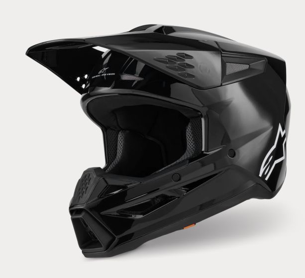 Buy Alpinestars SM3 Solid Helmet ECE06/DOT Black Glossy Size L by Alpinestars for only $229.95 at Racingpowersports.com, Main Website.