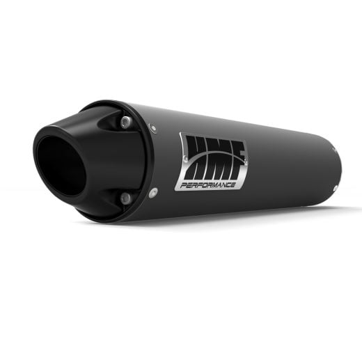 Buy HMF Slip On Exhaust for Can-Am Outlander 1000 13-24 Gun Metal w/Black Euro by HMF Exhaust for only $429.95 at Racingpowersports.com, Main Website.