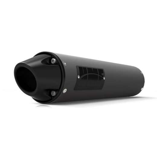 Buy HMF Slip On Exhaust for Yamaha Raptor 700 06-14 Gun Metal w/Blackout Euro by HMF Exhaust for only $449.95 at Racingpowersports.com, Main Website.