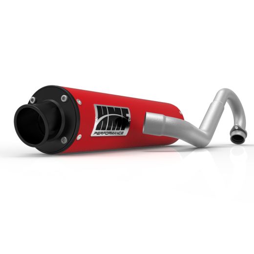 Buy HMF Full Exhaust for Honda Rubicon/Rancher IRS 15-25 Red w/Black Turn Down by HMF Exhaust for only $679.95 at Racingpowersports.com, Main Website.
