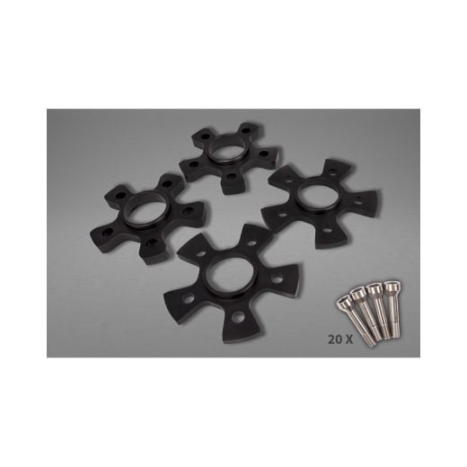 Buy Capristo Ferrari FF Wheel Spacers 14mm Front/17mm Rear Star with Titanium Bolts by Capristo Exhaust for only $2,700.00 at Racingpowersports.com, Main Website.