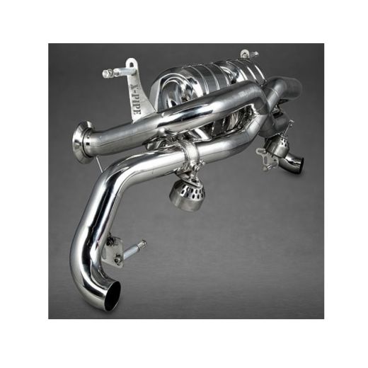 Buy Capristo Audi R8 V10 Pre-Facelift X-Pipe Exhaust System with Remote by Capristo Exhaust for only $7,590.50 at Racingpowersports.com, Main Website.