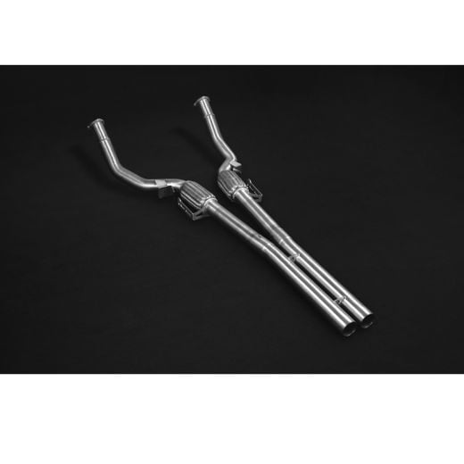 Buy Capristo Pre-Silencer Delete Pipes Audi S8/S8 Plus D4 2012-2016 by Capristo Exhaust for only $1,600.00 at Racingpowersports.com, Main Website.