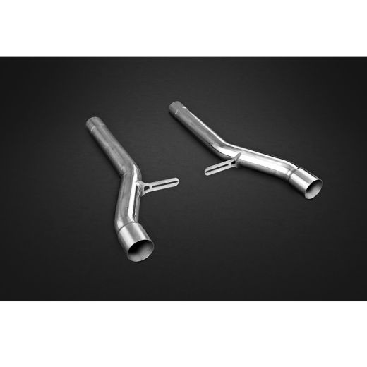 Buy Capristo Bentley Continental GTC Middle Silencer Cat Replacement Pipes by Capristo Exhaust for only $1,995.00 at Racingpowersports.com, Main Website.