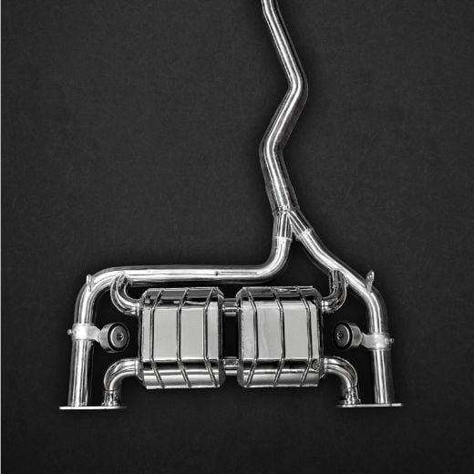Buy Capristo BMW 428i Valved Exhaust System with + Mid-Silencer + Skirt & CES-3 by Capristo Exhaust for only $6,400.00 at Racingpowersports.com, Main Website.