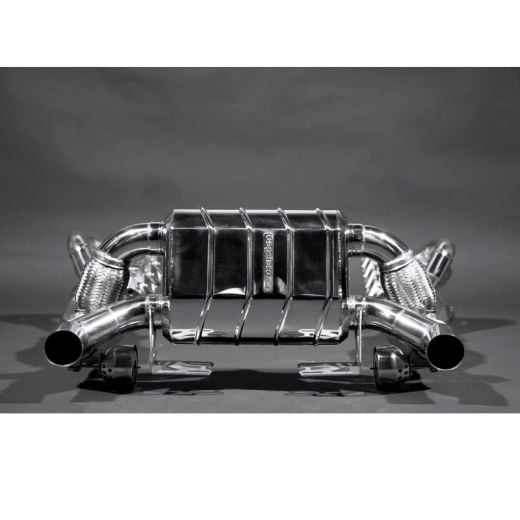 Buy Capristo Ferrari 430 Scuderia Valved Exhaust with 200 Cell Cats & Heat Shields by Capristo Exhaust for only $14,100.00 at Racingpowersports.com, Main Website.