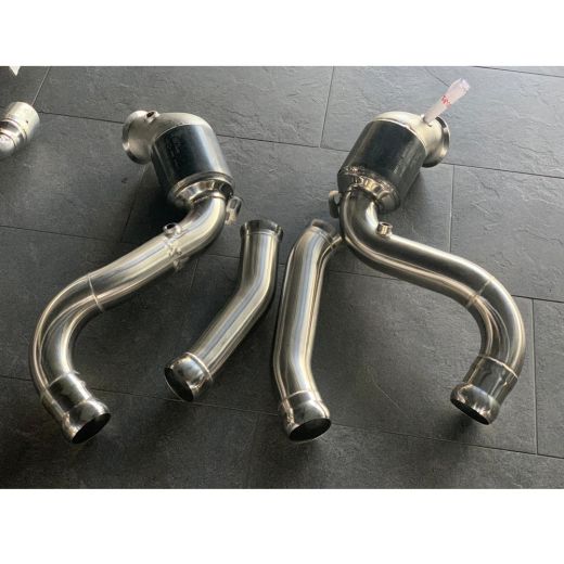 Buy Capristo Mercedes C63 4.0 V8 BiTurbo W205: 2015+ 200 Cell Sport Cat Downpipes by Capristo Exhaust for only $4,702.50 at Racingpowersports.com, Main Website.