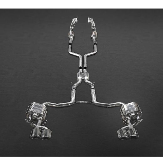 Buy Capristo Mercedes C63 AMG 07-14 Valved Exhaust System & Mid-Pipes with Remote by Capristo Exhaust for only $7,900.00 at Racingpowersports.com, Main Website.