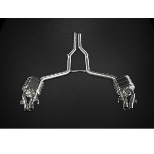 Buy Capristo Mercedes E63S AMG Sedan 4matic S & 2WD Valved Exhaust System + Remote by Capristo Exhaust for only $7,700.00 at Racingpowersports.com, Main Website.