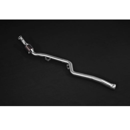 Buy Capristo Mercedes AMG 5.5L BiTurbo Downpipe with Sports Cats 100 Cell by Capristo Exhaust for only $3,325.00 at Racingpowersports.com, Main Website.