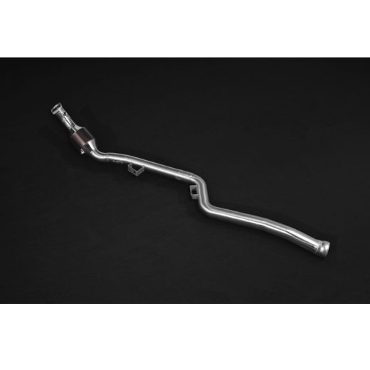 Buy Capristo Mercedes AMG 5.5L BiTurbo Downpipe with Sports Cats 200 Cell by Capristo Exhaust for only $3,325.00 at Racingpowersports.com, Main Website.