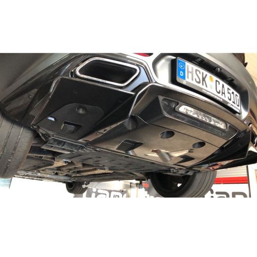 Buy Capristo Carbon Fiber Rear Diffusor Mercedes Benz AMG GT/GTS by Capristo Exhaust for only $6,745.00 at Racingpowersports.com, Main Website.