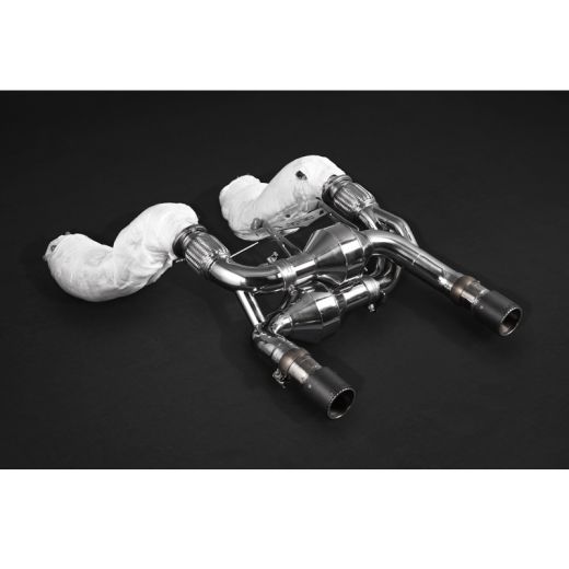 Buy Capristo Mclaren 720S Valved Exhaust System + Sports Cats 200 Cell & Blankets by Capristo Exhaust for only $11,780.00 at Racingpowersports.com, Main Website.