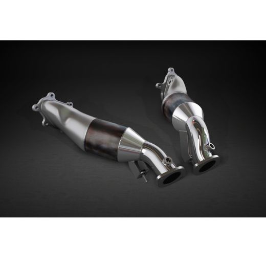 Buy Capristo MK3 Downpipes with Sports Cats 100 Cell for Nissan GTR by Capristo Exhaust for only $3,705.00 at Racingpowersports.com, Main Website.