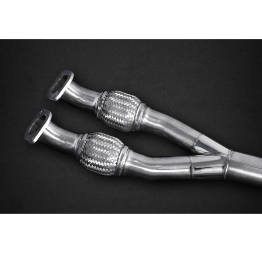 Buy Capristo Catless Downpipes for Nissan GTR by Capristo Exhaust for only $2,185.00 at Racingpowersports.com, Main Website.