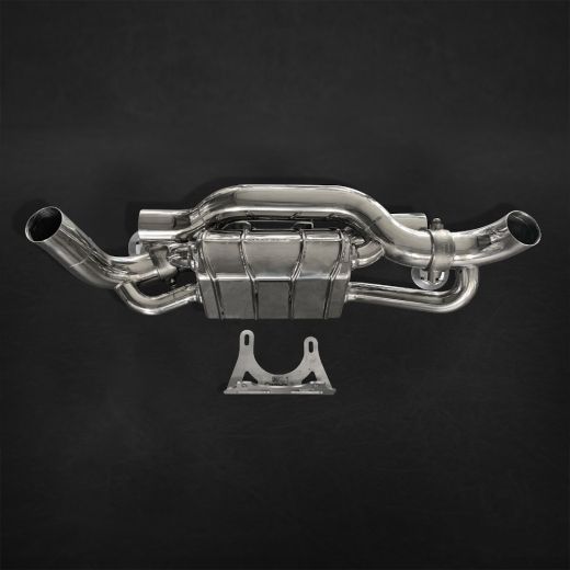 Buy Capristo Porsche 992 Carrera/S Valved ECE Exhaust Muffler for OEM Cats + CES3 by Capristo Exhaust for only $5,500.00 at Racingpowersports.com, Main Website.