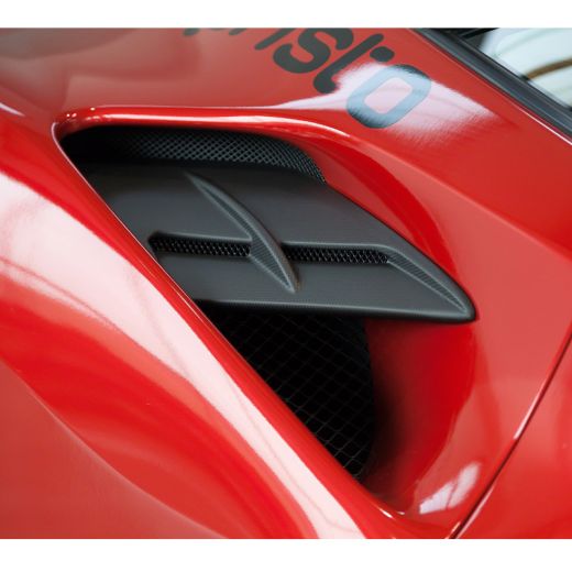 Buy Capristo Ferrari 488 GTS Side Panel Carbon Fiber Air Intake by Capristo Exhaust for only $2,900.00 at Racingpowersports.com, Main Website.