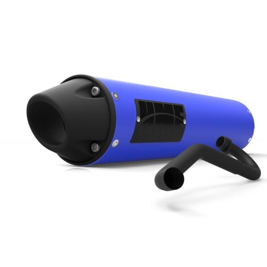 Buy HMF Full Exhaust for Yamaha YFZ 450R-X 09-25 Candy Blue w/Blackout Euro by HMF Exhaust for only $699.95 at Racingpowersports.com, Main Website.