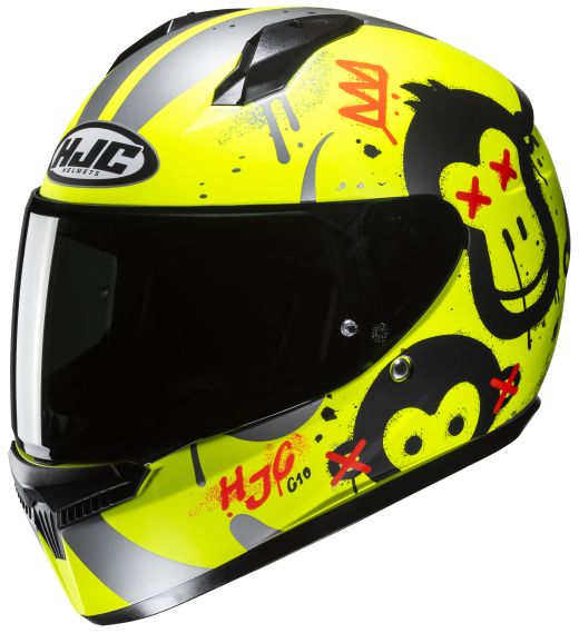 Buy HJC Helmet C10 GETI FULL-FACE HELMET MC-3HSF 3X-SMALL STREET BIKES by HJC Helmets for only $129.99 at Racingpowersports.com, Main Website.