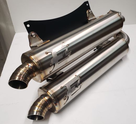 Buy Empire Industries Exhaust Slip On Dual Stan. Series CAN X3 Turbo / Turbo R / RR by Empire Industries for only $999.00 at Racingpowersports.com, Main Website.