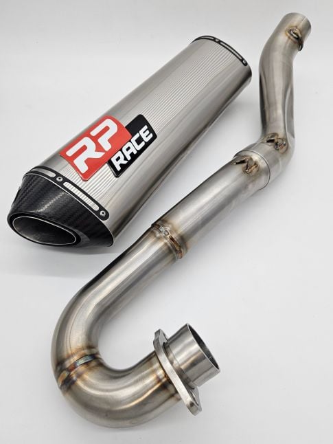 Buy RP Race Performance Yamaha YFZ450R Complete Exhaust Shorty 12" 2009-2025 by RP Race Performance for only $695.00 at Racingpowersports.com, Main Website.