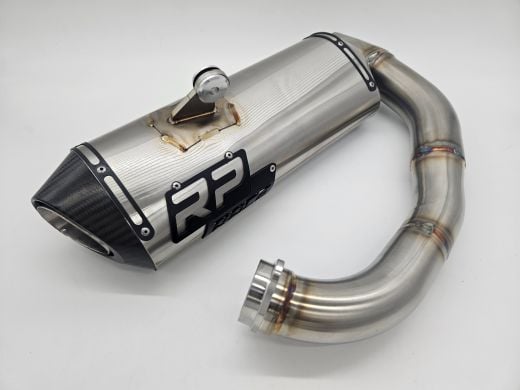 Buy RP Race Performance Honda CRF450R American Flat Track Down pipe 2021-2024 by RP Race Performance for only $920.00 at Racingpowersports.com, Main Website.