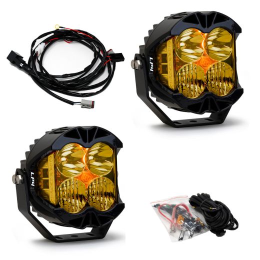 Buy Baja Designs LP4 Pro Pair Amber Driving/Combo LED Lights by Baja Designs for only $875.95 at Racingpowersports.com, Main Website.