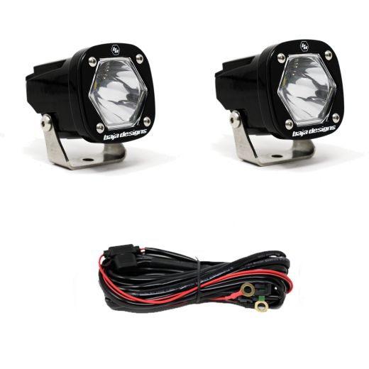 Buy Baja Designs S1 Spot LED Light with Mounting Bracket Pair by Baja Designs for only $259.95 at Racingpowersports.com, Main Website.