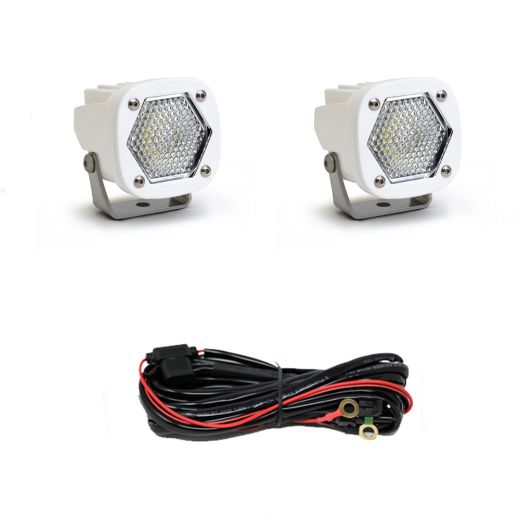 Buy Baja Designs Pair S1 Work/Scene LED Light White by Baja Designs for only $255.95 at Racingpowersports.com, Main Website.