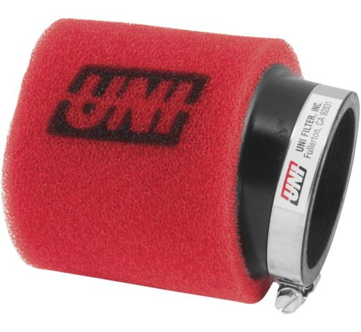 Buy Uni Filter Clamp On Dual Stage Air Filter 15 Angle I.D. 2 1/2 O.D. 4 LG. 4 by Uni Filter for only $23.99 at Racingpowersports.com, Main Website.
